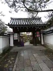 退蔵院の山門