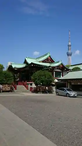 亀戸天神社の本殿・本堂