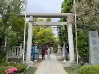 徳持神社の鳥居