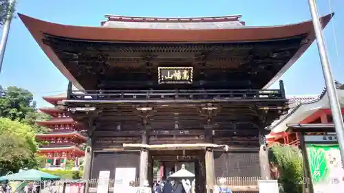 高幡不動尊　金剛寺の山門