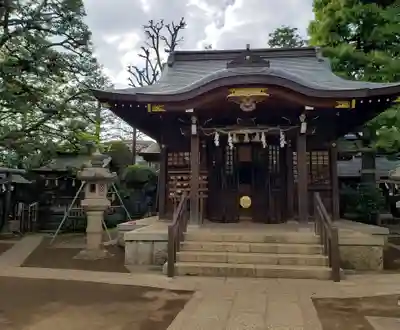 月見岡八幡神社の本殿・本堂