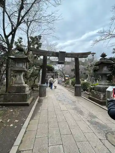 江島神社の鳥居