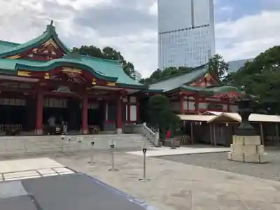 日枝神社の本殿・本堂