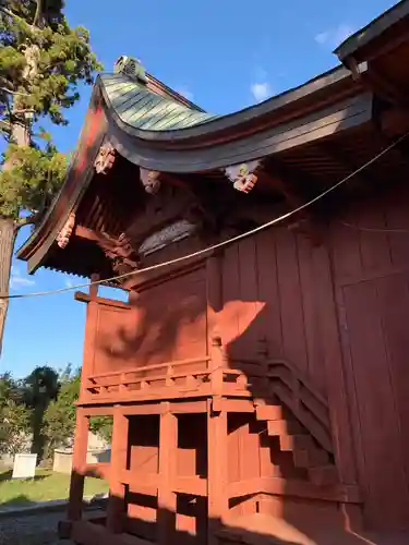 八幡神社の本殿・本堂