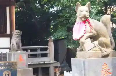 綾瀬稲荷神社の狛犬