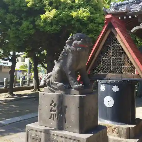 天祖神社の狛犬