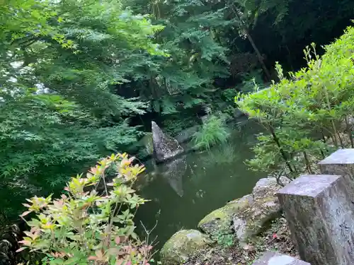 相馬中村神社の庭園