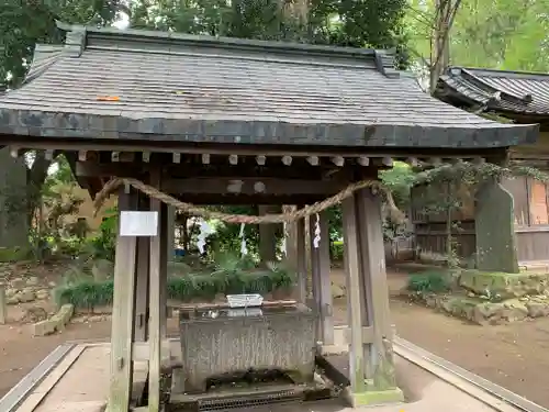 生品神社の手水舎