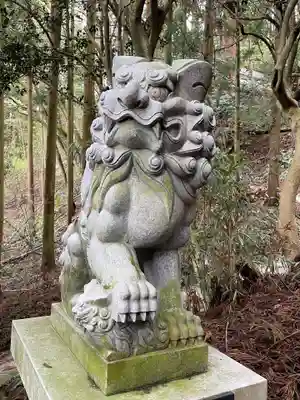 七高神社の狛犬