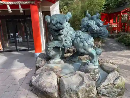 箱根神社の狛犬