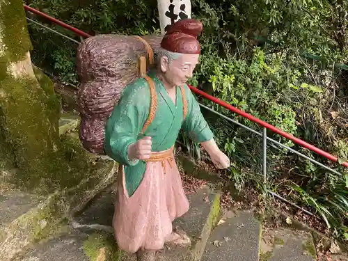 桃太郎神社（栗栖）の像