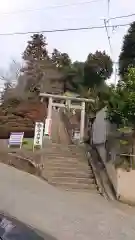 白山神社の鳥居