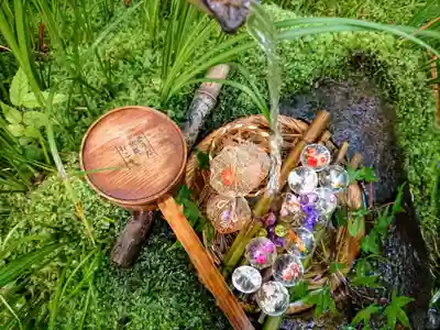 祇王寺の手水舎