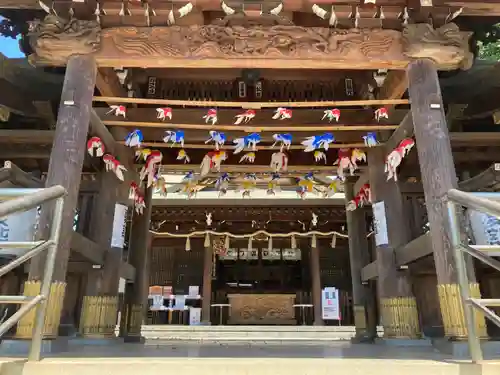 鳩ヶ谷氷川神社の山門