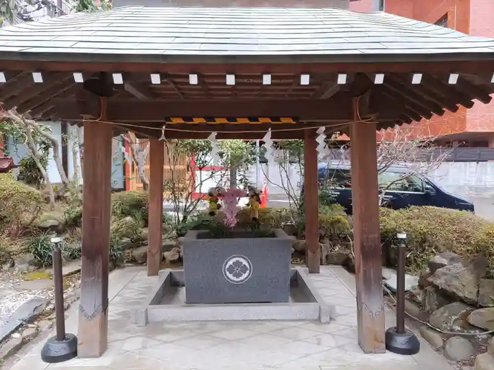 仙台大神宮の手水舎