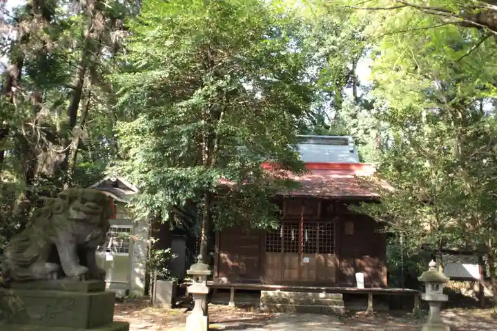 塙田八幡宮の本殿・本堂