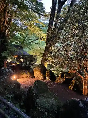 貴船神社の庭園