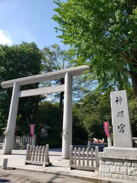 阿佐ヶ谷神明宮の鳥居