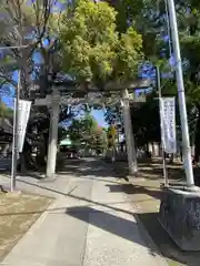 大神神社（花池）の鳥居