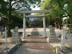 高牟神社の鳥居