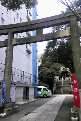 御田八幡神社の鳥居