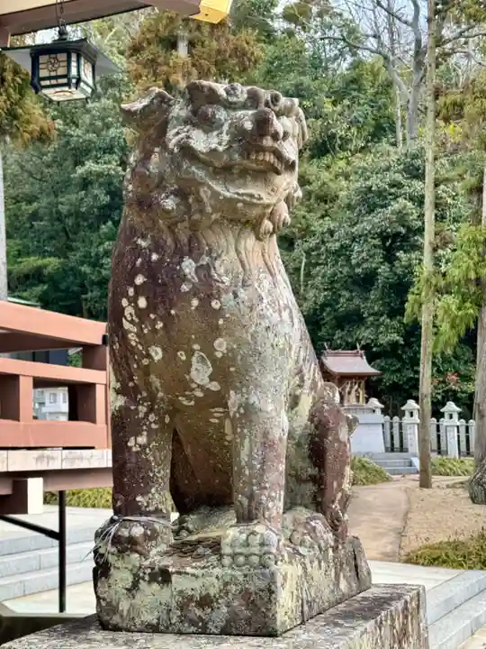 日岡神社の狛犬
