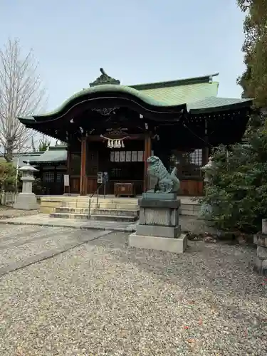 溝旗神社（肇國神社）の本殿・本堂