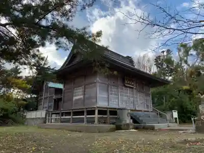諏訪神社の本殿・本堂