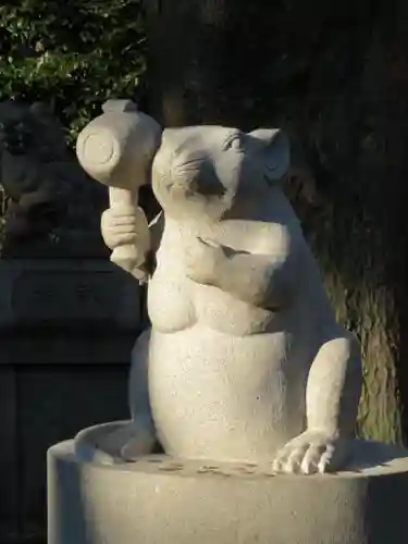 戸部杉山神社の狛犬