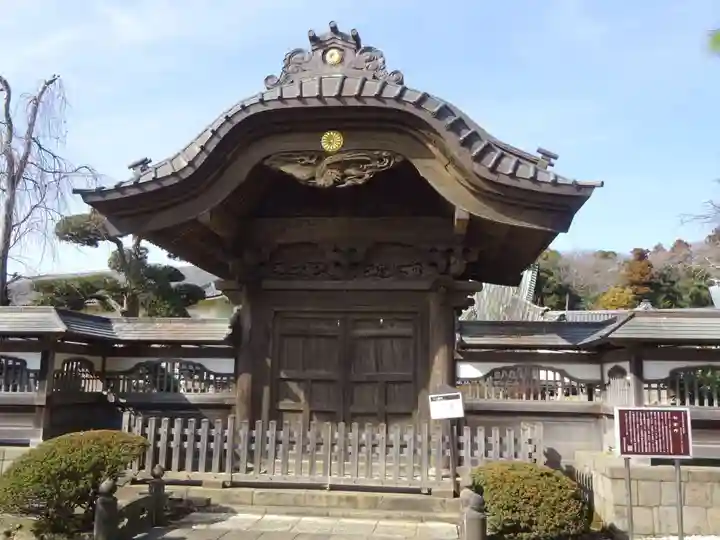 時宗総本山 遊行寺(正式:清浄光寺)の山門・神門