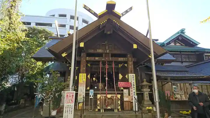 波除神社(波除稲荷神社)の本殿・本堂