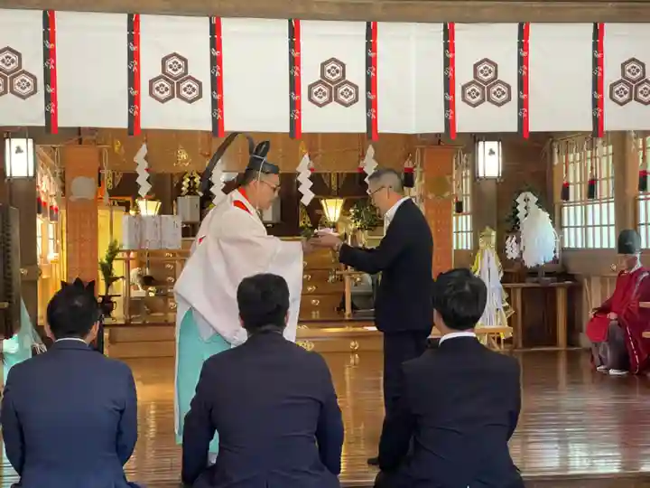 釧路一之宮 厳島神社のお祭り