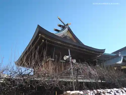 湯島天満宮の本殿・本堂