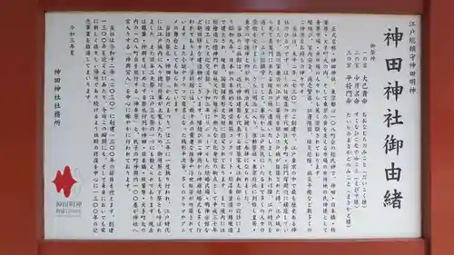 神田神社（神田明神）の歴史