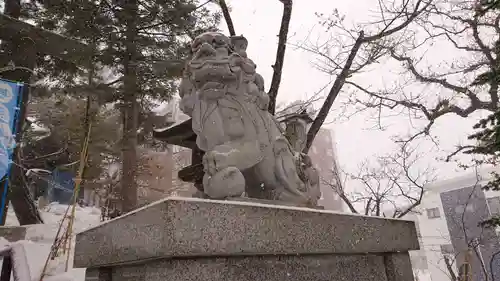 手稲神社の狛犬