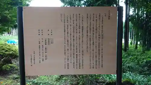 八王子神社（大渕）の歴史