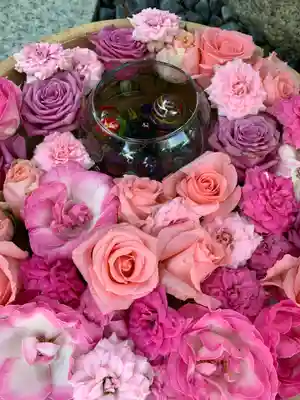 彌都加伎神社の手水舎