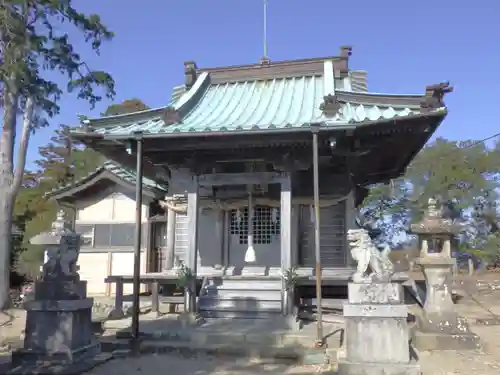 小笠神社の本殿・本堂