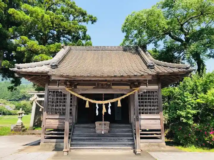 田代神社の本殿・本堂