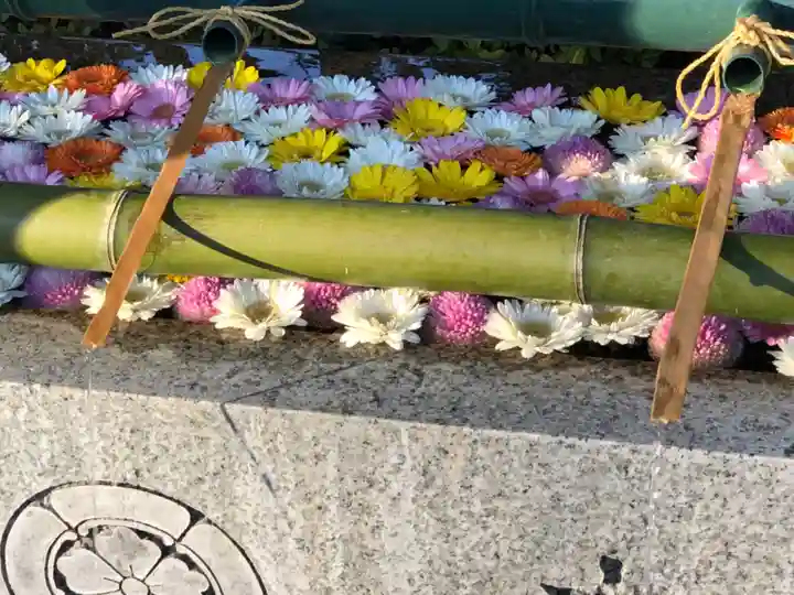 伊和志津神社の手水舎