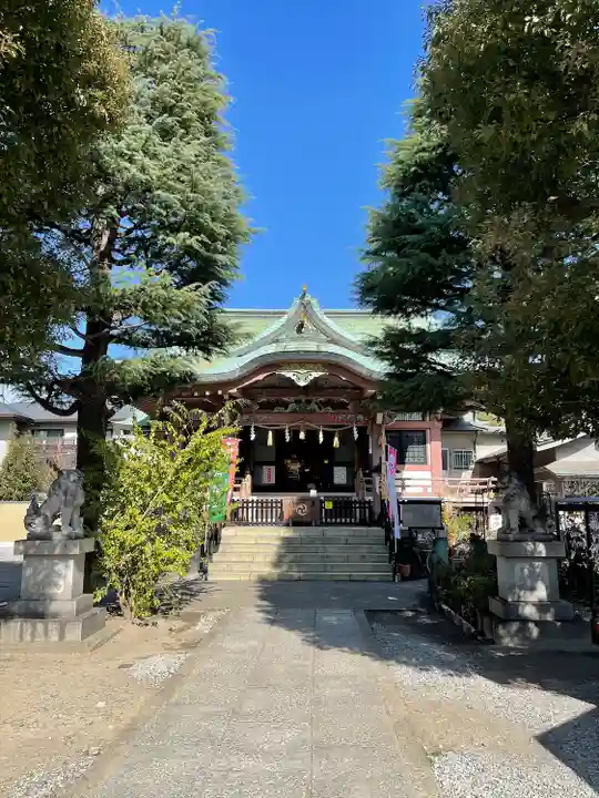 今戸神社の本殿・本堂