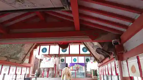 柞原八幡宮の本殿