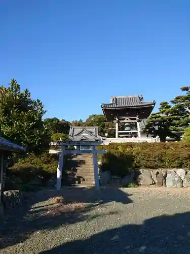 長栄寺の鳥居