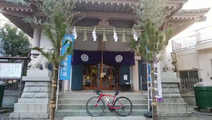 須賀神社の本殿・本堂