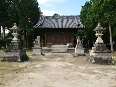 上里神社の本殿・本堂