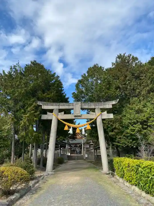 豊原北島神社の鳥居