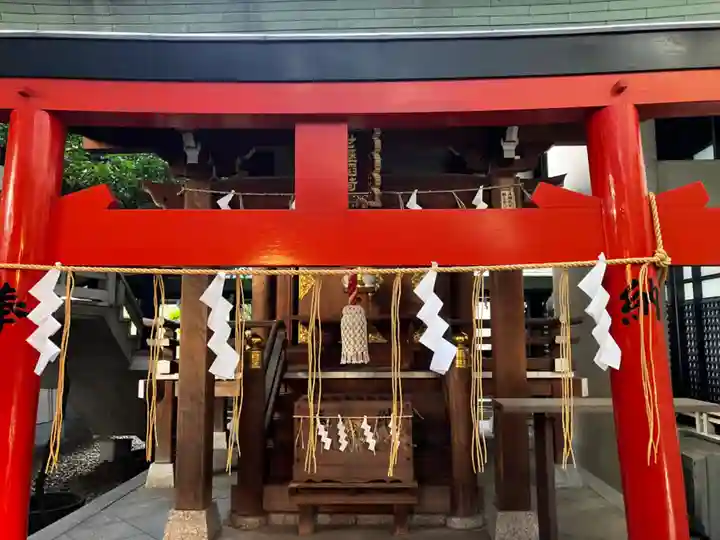 築土神社の本殿・本堂