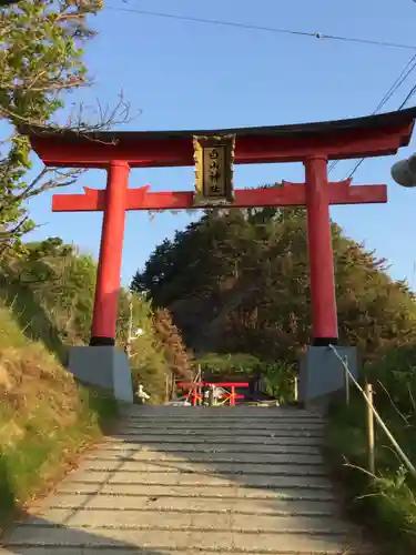 白山神社の鳥居