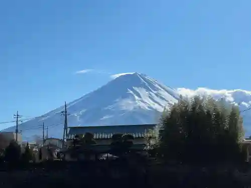 冨士御室浅間神社の景色