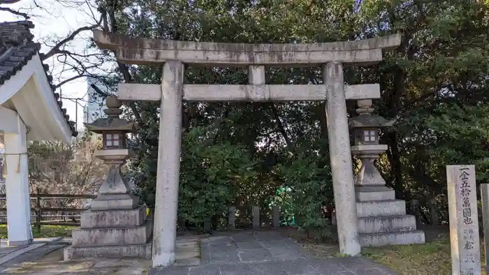 大江神社の鳥居